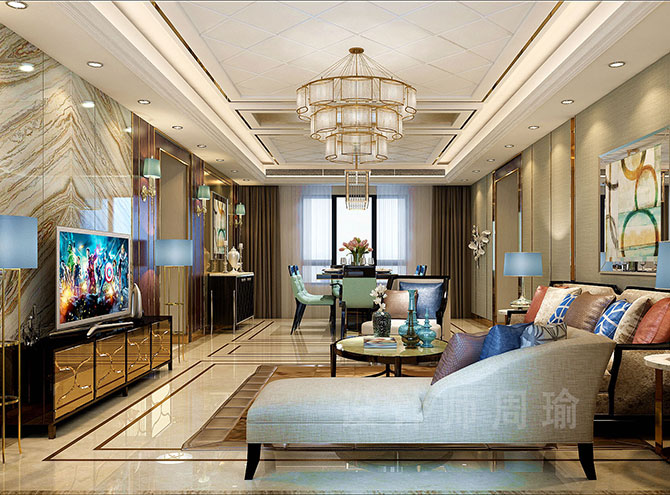 鸡巴操人在线视频世纪江尚三室两厅168平装修设计效果欣赏
